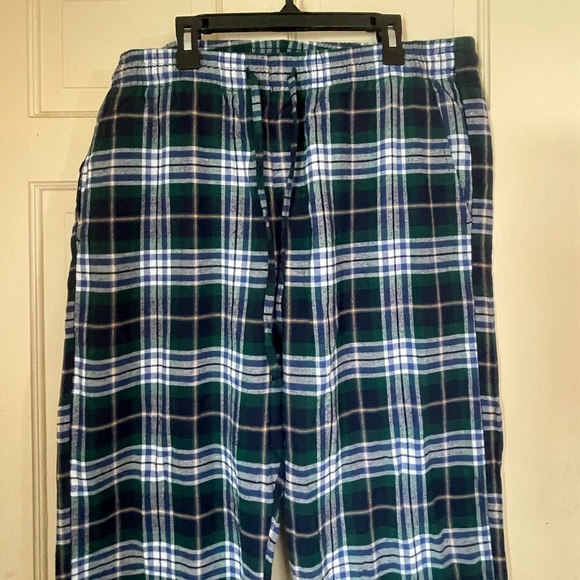 NWT GAP Pajama Pants Men Large Midnight Plaid Loungewear Classic Straight Casual - Picture 6 of 9